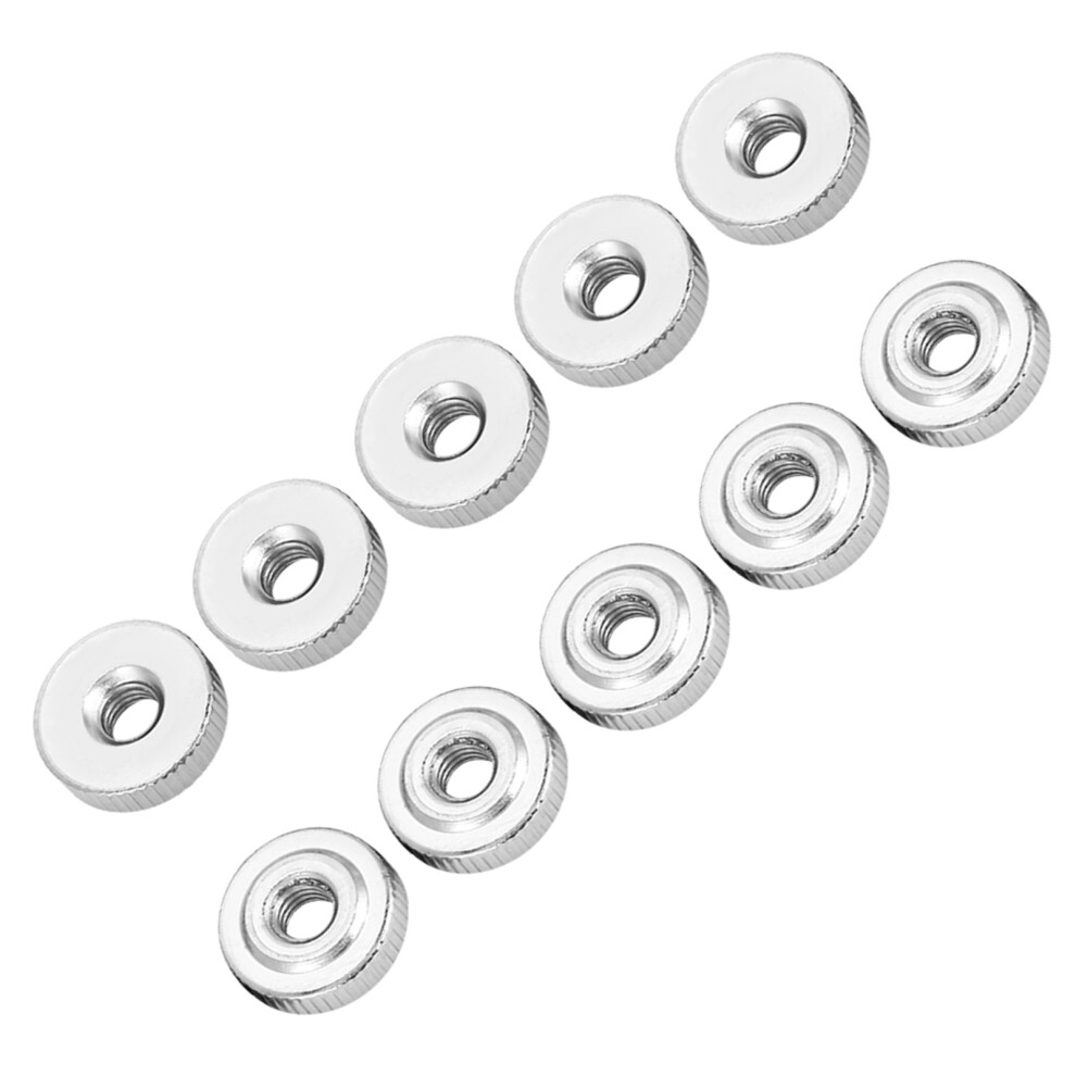 10Pcs Gb807 M4 M5 M6 M8 M10 Handle Nut Knurled Thumb Nuts(M4) 9311325650612