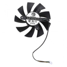 86mm Graphics Card Cooling VGA Fan PLA09215B12H 4Pin 12V 0.4A Cooler Fan