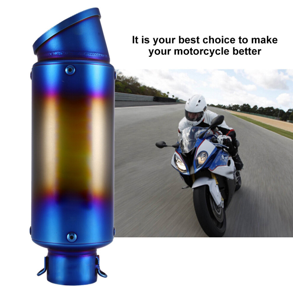 Motorcycle Oblique Universal 51Mm Slip On Exhaust Rear Pipe Tailpipe (#2) 4361325655044