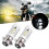 2 Stück 80W LED-Scheinwerfer PX15D Weiß 12VDC 6500K 7