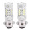 2 Stück 80W LED-Scheinwerfer PX15D Weiß 12VDC 6500K 2