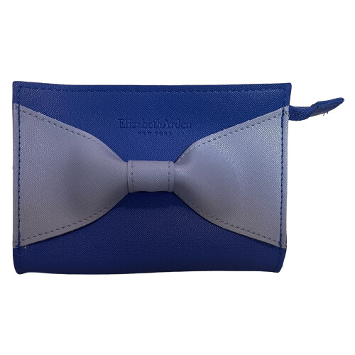 Elizabeth Arden Elizabeth Arden Make Up Purse Blue Bow