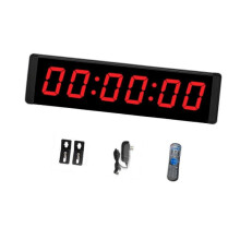 (1.8 Inch) Portable Red LED Timer for Fitness Training Activities such as Running and Sports