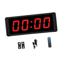 (1.5 Inch) Portable Red LED Timer for Fitness Training Activities such as Running and Sports