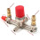 Air Compressor Accessory, Alloy Double Outlet Tube Air Compressor, Pressure Regulating Valve Accessories with Small Air Compressor Bracket 4