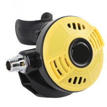 Diving Regulator Multifunctional Food Grade Silicone Mouthpiece Explorer Diving 2nd Stage Regulator Yellow
