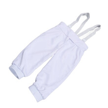 Fencing Pants for Kids Stab Proof Fabric Adjustable Thickened Kids Fencing Uniform Suit for Foil Epee Saber Training 46