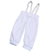 Fencing Pants for Kids Stab Proof Fabric Adjustable Thickened Kids Fencing Uniform Suit for Foil Epee Saber Training 48