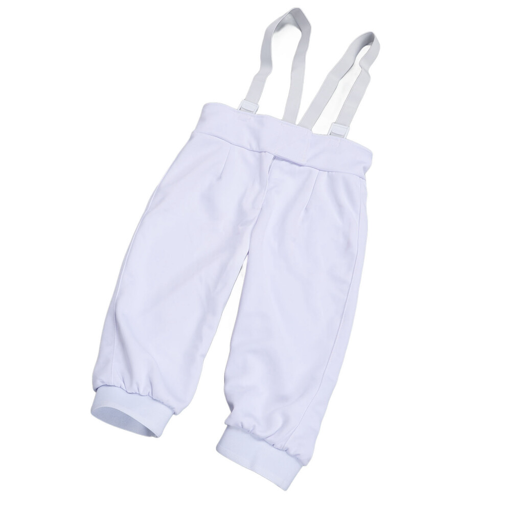 Fencing Pants for Kids Stab Proof Fabric Adjustable Thickened Kids Fencing Uniform Suit for Foil Epee Saber Training 48