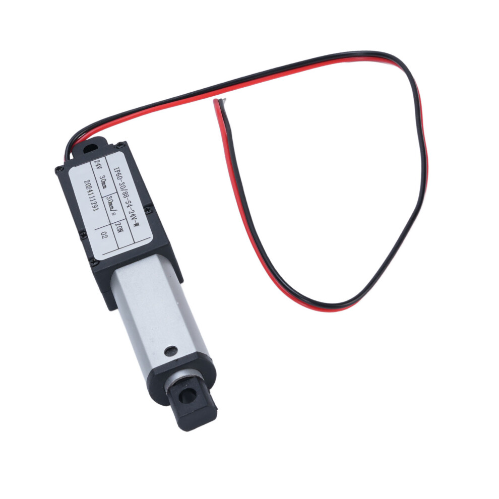 Mini Electric Linear Actuator 24V 30Mm Stroke 30Mm/S 20N Aluminum Tube Linear Motion Actuator For Sofa Robot Tv 9431325688368