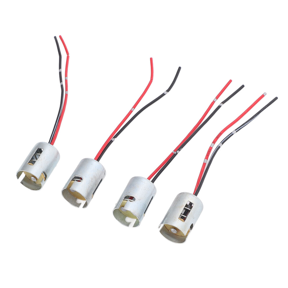 4Pcs Led Bulbs Socket Holder Waterproofing Car Bulb Socket Adapter For Create New Turn Signal S Brake 1157 Light 4661325689804
