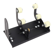 Wine Bottle Cutter Stainless Steel 3 Blades 6 Non Slip Pads Stable Bottle Cutting Tool Kit for Candle Lamp