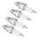 4pcs D8EA Spark Plug CB 750 KFA 400F 350F M D8EA Ignitor Plug for 110CC ATV 6