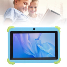 Kids Tablet 7in Screen WIFI 6GB RAM 128G ROM Educational Tablet Toy for Android OS 11 Blue