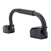 RV Hand Rail Folding Handle Entry Door Grab Bar Aluminum Alloy Soft Touch Assist Handle for Motorhome Travel Trailer DX0202