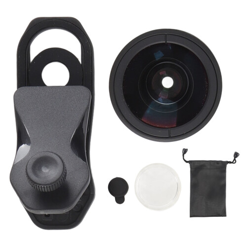 Handy-Weitwinkel-Objektiv 170 Ultra HD Clip-On Schwarz 1