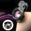Telefon-Clip-On-Linse: 120 Weitwinkel, 10 Makro, Schwarz 8
