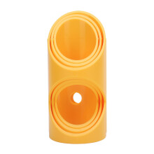 3 Pcs Set Foam Pipe Cutter Tool ABS Foam Pipe Insulation Cutting Guide for Home Decoration Construction Site Yellow
