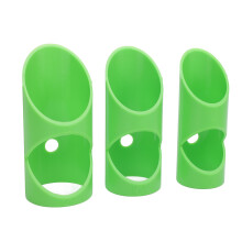 3 Pcs Set Foam Pipe Cutter Tool ABS Foam Pipe Insulation Cutting Guide for Home Decoration Construction Site Green