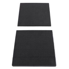 2 Sheet Black EVA Foam Headboard Stoppers Headboard Pads Bed Wall Bumper For Bed Frames Sofa Backs