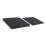 2 Sheet Black EVA Foam Headboard Stoppers Headboard Pads Bed Wall Bumper For Bed Frames Sofa Backs 12