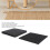 2 Sheet Black EVA Foam Headboard Stoppers Headboard Pads Bed Wall Bumper For Bed Frames Sofa Backs 5