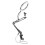 Selfie-Ringlicht, Kopf 26 cm, Arme 35 cm, 3-Temperaturen 10