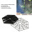 20 Set Pond Fish Protector Net 6 Angle Plastic Floating Netting Supplies Avoid Heron Deterrent 5