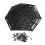 20 Set Pond Fish Protector Net 6 Angle Plastic Floating Netting Supplies Avoid Heron Deterrent 2