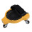 Rollbare Knieschoner mit 360-Rollen, Gelb, ABS, Garage Werkstatt 15