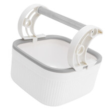 Bird Toilet Stand with Bucket Aluminium Alloy Sturdy Structure Portable Tabletop Bird Potty Training Tool Perch