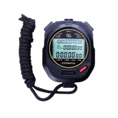 (ys-810,Black)2025 New Models Stopwatch 3x-100m Memory