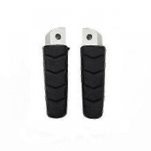 (Rear Silver) Aluminum Alloy Footpegs for BMW F900R/F900XR & R Nine T R9T Urban Pure Scrambler - Motorcycle Front & Rear Footrest Set