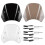 (Tea) Universal Motorcycle Windshield Deflector Screen with Mounting Bracket - Adjustable 5-7 Inch Shield for Retro Motorbike Protection 2