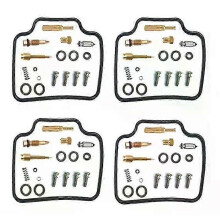 (A) Carburetor Repair Kit with Needle Valve & Oil Cup for Honda CB750 Nighthawk 1991-2003 - Complete Float Parts Replacement