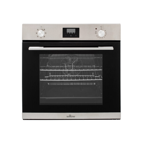 Willow Appliances Willow 60cm Stainless Steel Fan Oven, 7 Functions, Touch Control