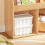 SoBuy Kids Bookcase Storage Natural 73x30x80cm 6