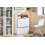 SoBuy Bureau Pliant avec Rangements Blanc Naturel 7