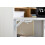 SoBuy Bureau Pliant avec Rangements Blanc Naturel 4
