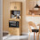 SoBuy Κονσόλα με Ντουλάπα και Συρτάρι 60x170x40cm 2