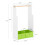 SoBuy Armadio Bambini con Appendiabiti e 2 Scatole 3
