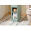 SoBuy Green Bedside Table with Drawer & Shelf 4