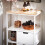 SoBuy Carrello Cucina con 2 Cassetti e 3 Ripiani 6