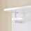SoBuy Wall Coat Rack with Shelf & Hooks – White 4