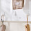 SoBuy Wall Coat Rack with Shelf & Hooks – White 5