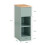 SoBuy Green Bedside Table with Drawer & Shelf 3