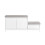 SoBuy Banc à Chaussures Blanc FSR172-W 1