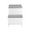 SoBuy Banc à Chaussures Blanc FSR172-W 14