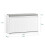 SoBuy Banc Chaussures Blanc FSR98-L-W 3