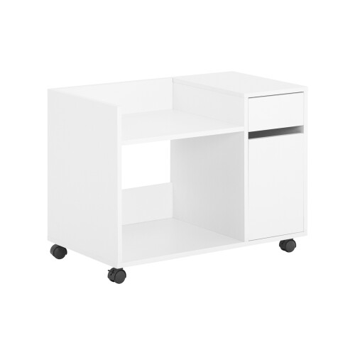 SoBuy Printer Stand Mobile Storage White